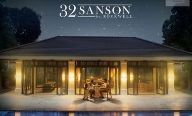 Furnished 2-Bedroom Unit in 32 Sanson by Rockwell For Sale or Lease