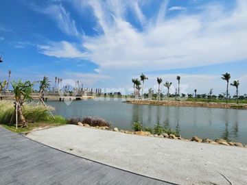 Kavling Pasir Putih Signature Pik2 Uk 12x30, View Danau Siap Bangun