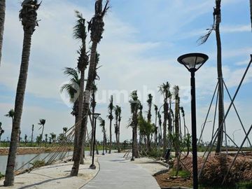 Kavling Pasir Putih Signature Pik2 Uk 12x30, View Danau Siap Bangun