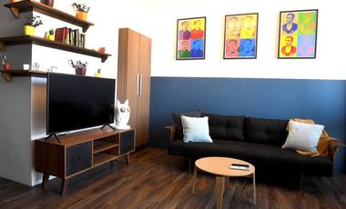 FOR LEASE: Studio Condo in The Gramercy Residences, Century City, Makati