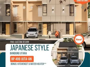 SISA 3 UNIT Rumah Bergaya Jepang Di Cihanjuang