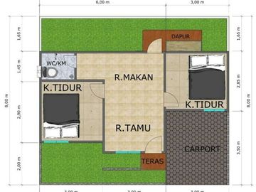 hanya 275 juta rumah di wibawa mukti jati asih bekasi