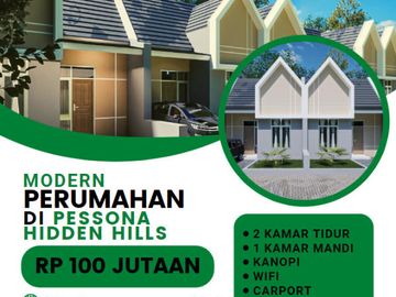 Dijual Modern Rumah Mewah Asri di Pessona Hidden Hills