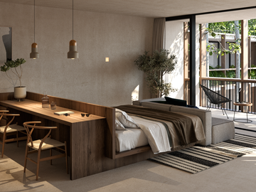 Departamento Boho Chic  en La Veleta Tulum en venta
