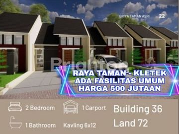 RUMAH BARU GRIYA TAMAN ASRI KLETEK SIDOARJO ADA FASILITAS 500 JUTAAN