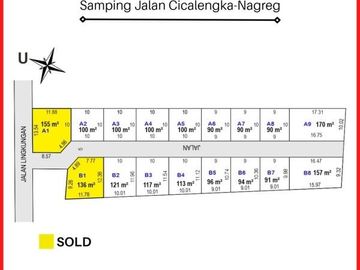 Tanah Kavling Exclusive Cicalengka View Mountain