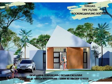 Rumah murah di tanjungpinang luas tanah terbesar