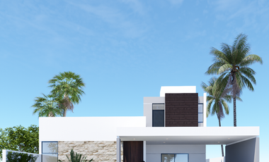 Residencia en Venta de una planta ubicada en Privada Residelcial en Chablekal Yu