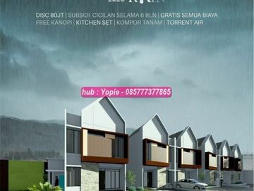 Dijual rumah murah dua lantai