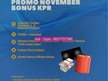 Dijual rumah murah dua lantai