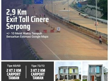 Perumahan Pamulang Tangerang Selatan | CLUSTER PINANG PAMULANG