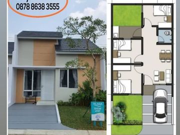 Telaga Legok type 46/72 3Kt hanya 400 juta an,15mnt ke Exit Toll
