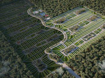 TERRENOS EN PRE VENTA PRIV. MADRECEIBA EN MÉRIDA