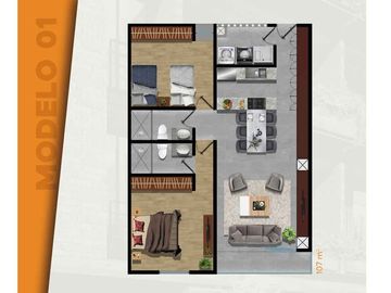 DEPARTAMENTO EN VENTA EN NUEVA CHAPULTEPEC, MORELIA