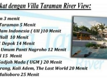 VILLA EKSKLUSIF DI TARAMAN JOGJA UTARA