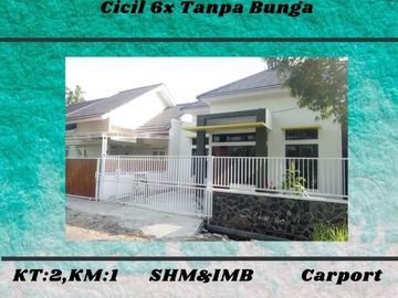Rumah Dijual Siap KPR Tipe 36/96 Selatan Ambarukmo Plaza