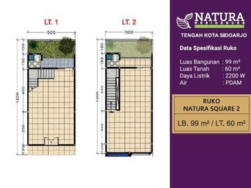 Bagus, Ruko Natura Residence, Siap Huni, Sidoarjo | Br200 E