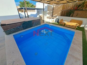 VENTA CASA DE 1 PLANTA CON ALBERCA EN COUNTRY CLUB SAN CARLOS, SONORA.