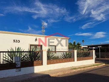 VENTA CASA DE 1 PLANTA CON ALBERCA EN COUNTRY CLUB SAN CARLOS, SONORA.