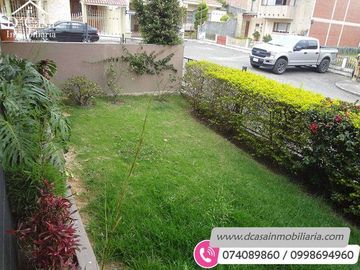 Casa de Venta – Machángara – 3 Dormitorios, 4 Garajes, jardín (C-107)