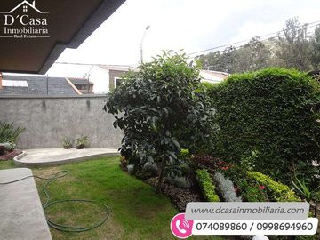 Casa de Venta – Machángara – 3 Dormitorios, 4 Garajes, jardín (C-107)