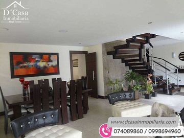 Casa de Venta – Machángara – 3 Dormitorios, 4 Garajes, jardín (C-107)