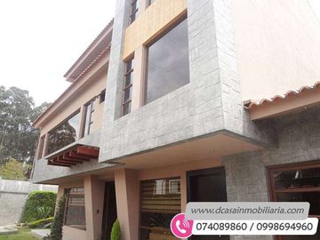 Casa de Venta – Machángara – 3 Dormitorios, 4 Garajes, jardín (C-107)
