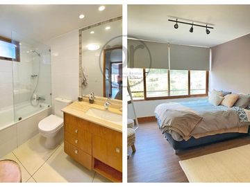 Las Condes, Venta depto 4 dorm, + serv., 2 estar, parque