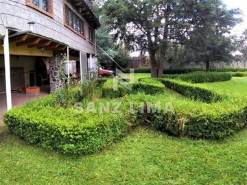 SAN ANDRES TOTOLTEPEC, TLALPAN: ESPLENDIDA CASA DE CAMPO, UN REMANSO DE PAZ.