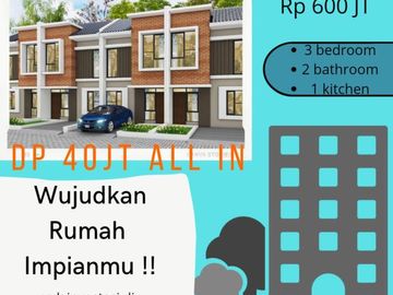 HARGA BERSAHABAT dapat Rumah 2lantai Blok Mainroad Perumahan di Kopo Katapang