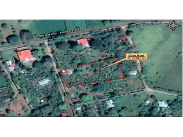 TERRENO DE 2.752M2 CON CASA  EN CAÑAS GORDAS CHIRIQUI