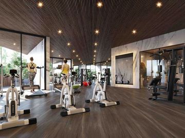Condo con concierge, cine, spa, gimnasio, sky lounge, restaurante