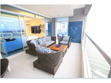 Penthouse en venta, sector Tonsupa, Edificio Diamond Beach