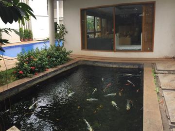 Dijual Rumah Mewah Siap Huni Jl. P. Antasari Jakarta Selatan Full Furnish dengan Swimming Pool & Taman Luas