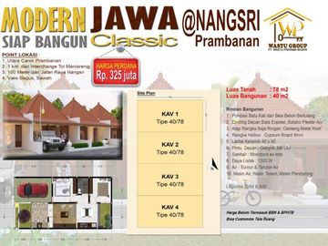 Hunian View Bagus, CLASSIC JAWA dekat Pintu Tol