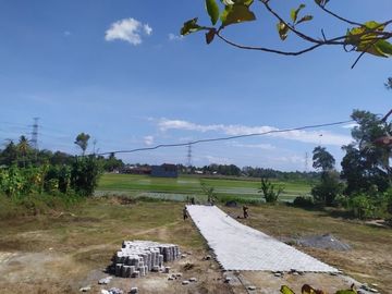 Tanah Bantul, Dekat Pemda, Bangun Rumah Hemat 150jt