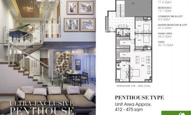 3 Bedroom Penthouse Condominium for Sale in 38 Avenue Park