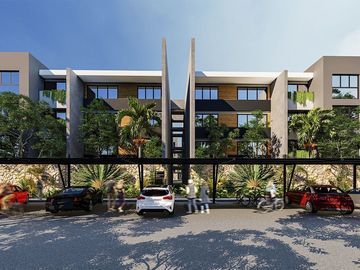 Departamentos en venta en Temozon Norte Merida con Super amenidades Mod B