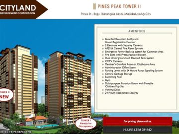 CONDO FOR SALE IN MANDALUYONG For more details, please contact: DONALD PORTUGUEZ