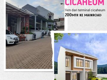 Rumah dengan TANAH LUAS 103 Mainroad Cicaheum Bebas angkutan Online Promo DP 70 JT, Bandung