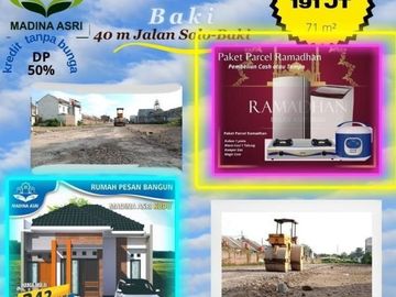Rumah Syariah Madina Asri Kudu Baki Di Baki Sukoharjo