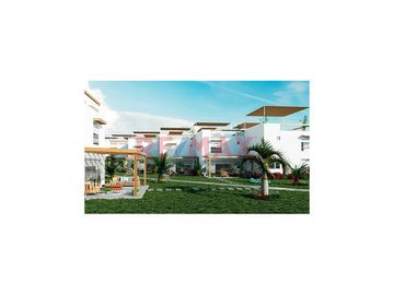 Alquilo linda casa de playa AMOBLADA en Condominio KENTIA, Km. 71 Panamericana Sur 

Condominio Kentia consta de 152 casas, tranquilo y seguro. Ubic