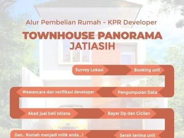 READY STOK!! Perumahan Jatiasih 2 Lantai | TOWNHOUSE PANORAMA JATIASIH