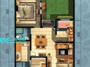 Dijual Rumah Murah Suvarna Sutera Cluster Elysia luas 160 lebar 8 hadap utara