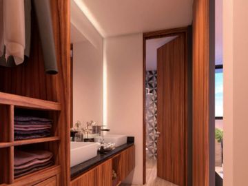 Condominio con terraza privada, Alberca, area de bar pre-construccion,  Zona Nor