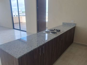 Departamento con Lockoff en venta con amenidades en Col. México, Mérida