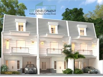 Rumah 3 lantai dalam cluster siap bangun di jagakarsa