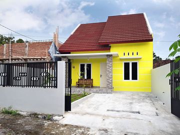Rumah Baru Jadi dibangun SIAP HUNI Bonus Full Furniture.