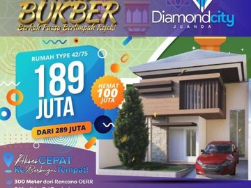 Perumahan murah terbaru hanya 200juta Tipe 42/75