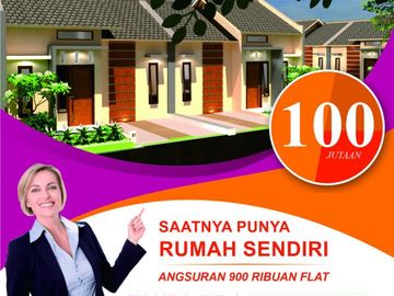 Rumah Murah Cicilan 900 Ribuan Flat